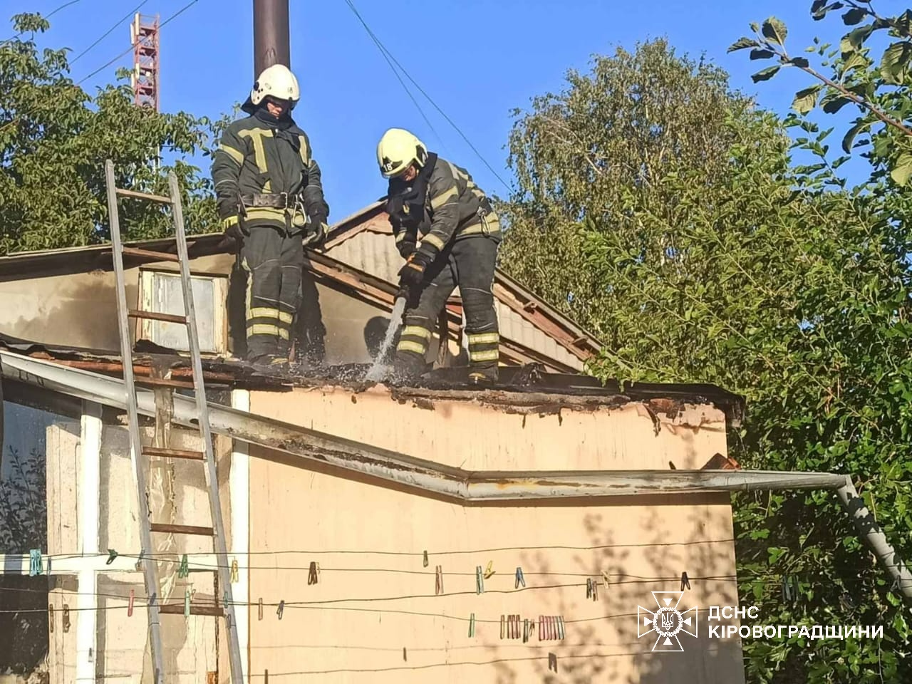 Вогнеборці Кіровоградщини чотири рази виїжджали на пожежі