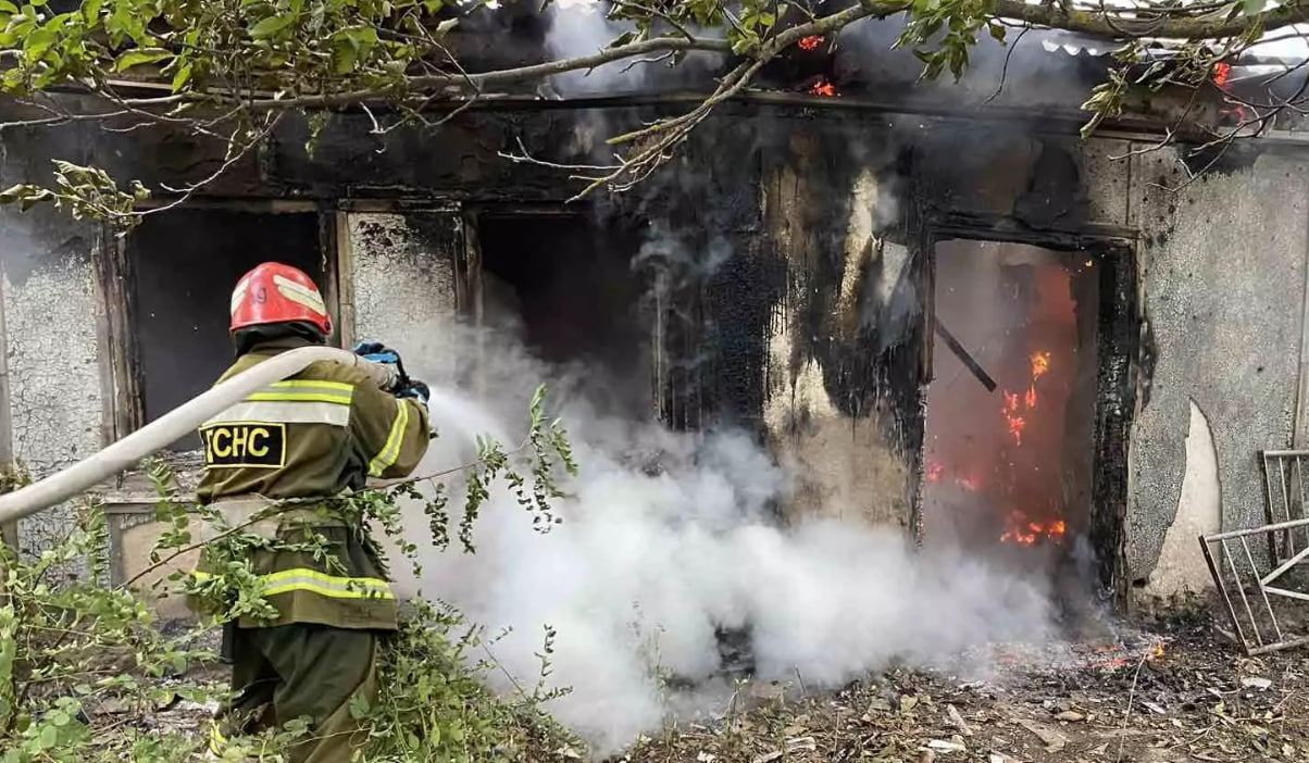У пожежі на Кіровоградщині постраждала бабуся