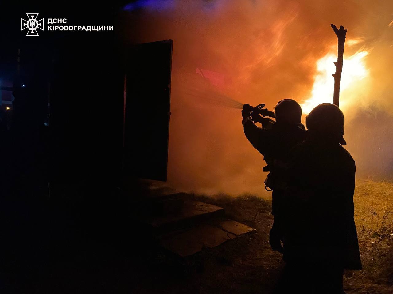 Рятувальникам Кіровоградщини довелося чотири рази виїжджати на гасіння пожеж