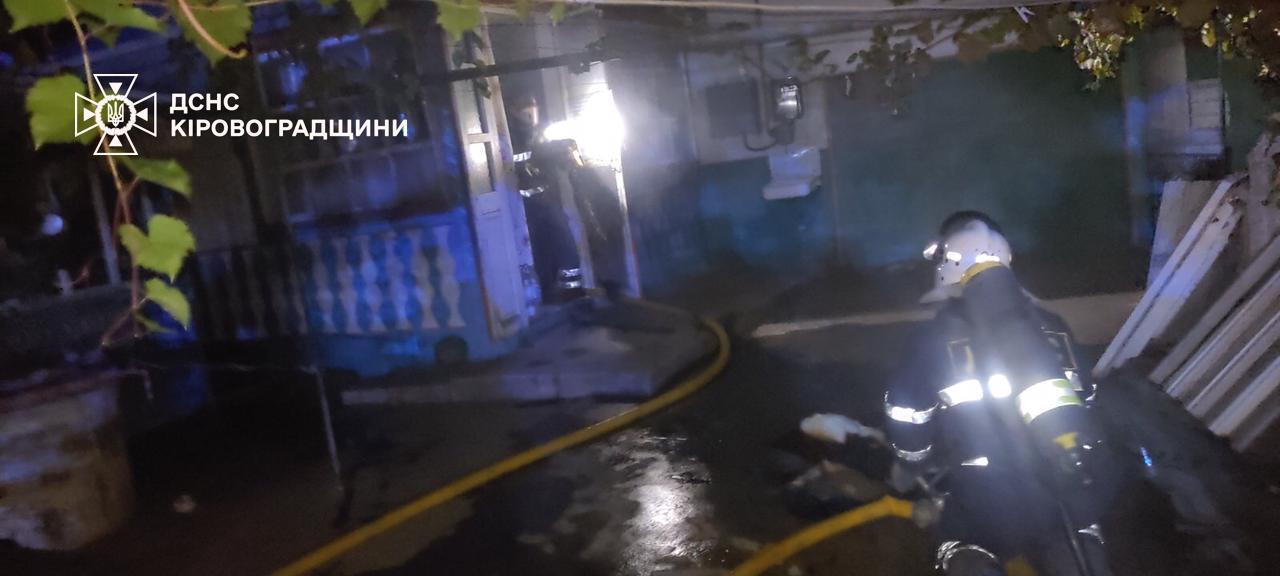 На Кіровоградщині під час пожежі виявили тіло дідуся