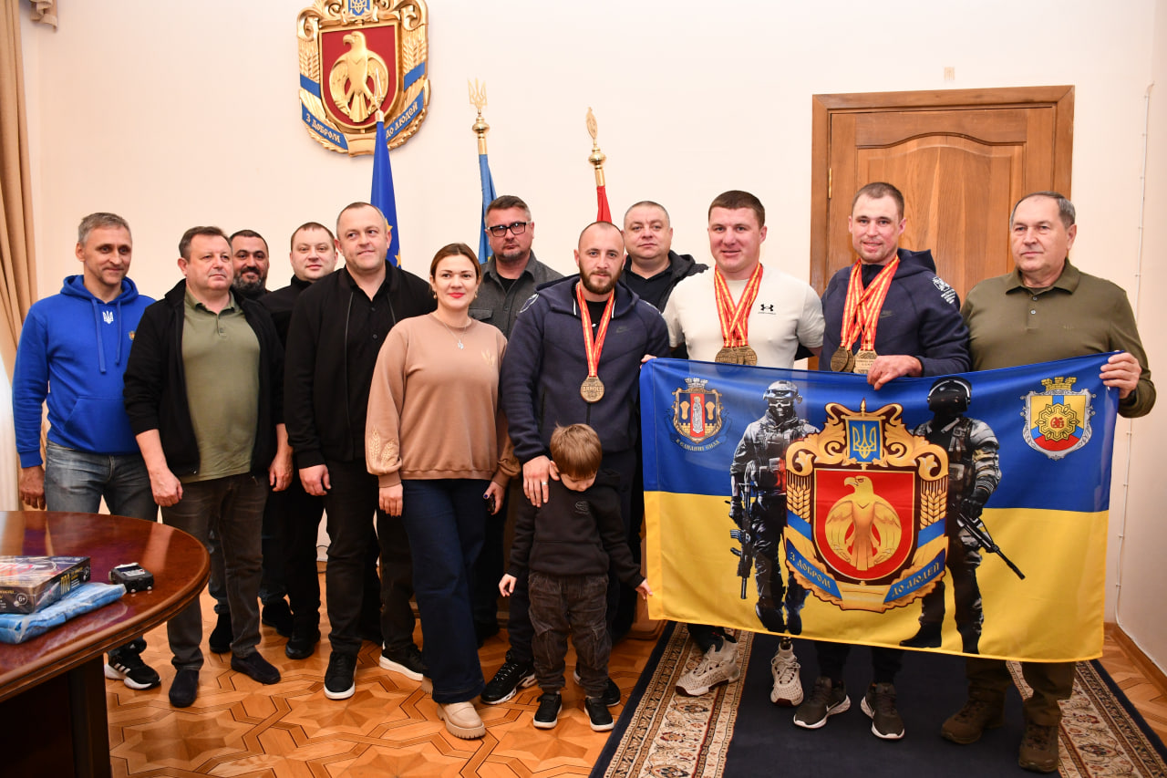 У Кропивницькому вiтали трiуфаторiв турнiру Arnold Classic Europe