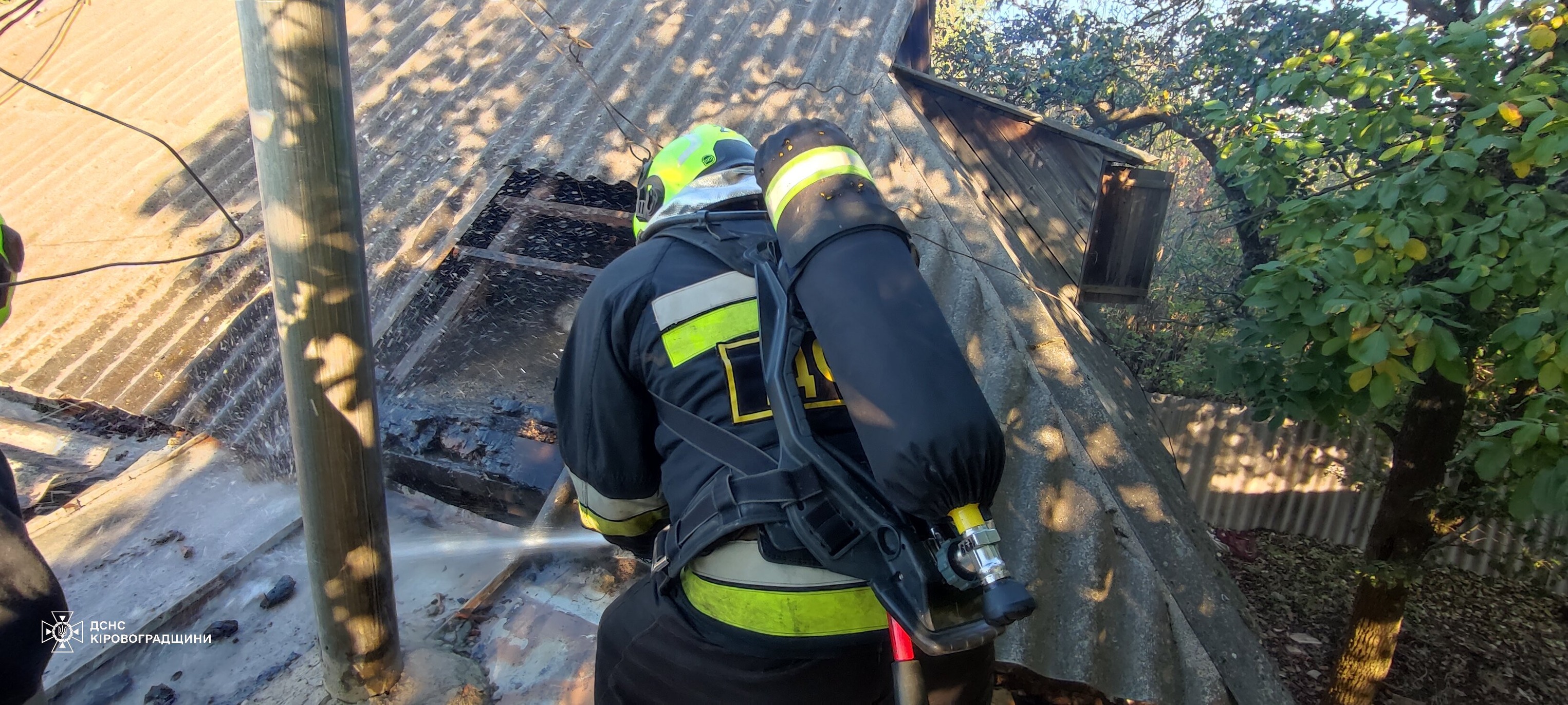 У Кропивницькому районі під час пожежі виявили тіло людини