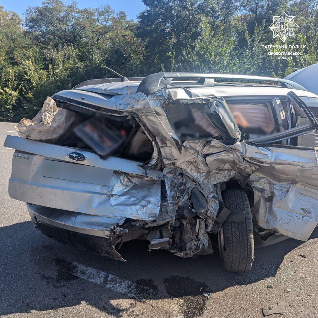 З початку року у ДТП на Кіровоградщині загинуло 77 людей