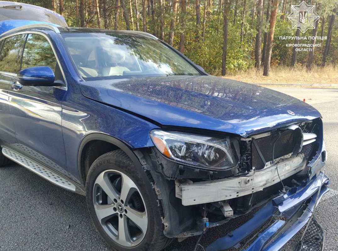 У Кропивницькому водійка не поступилася дорогою та спричинила ДТП