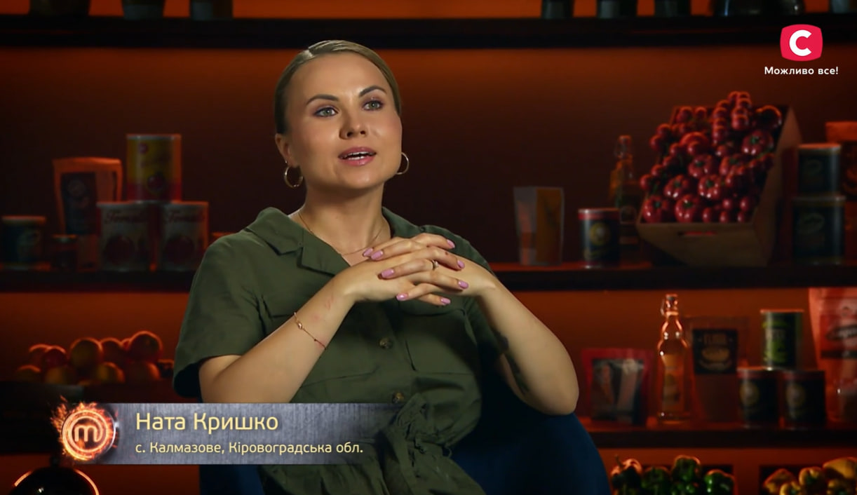 Ната з Кіровоградщини продовжує участь в кулінарному шоу