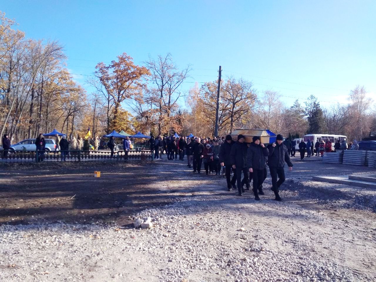 У Кропивницькому провели в останню дорогу двох відважних воїнів