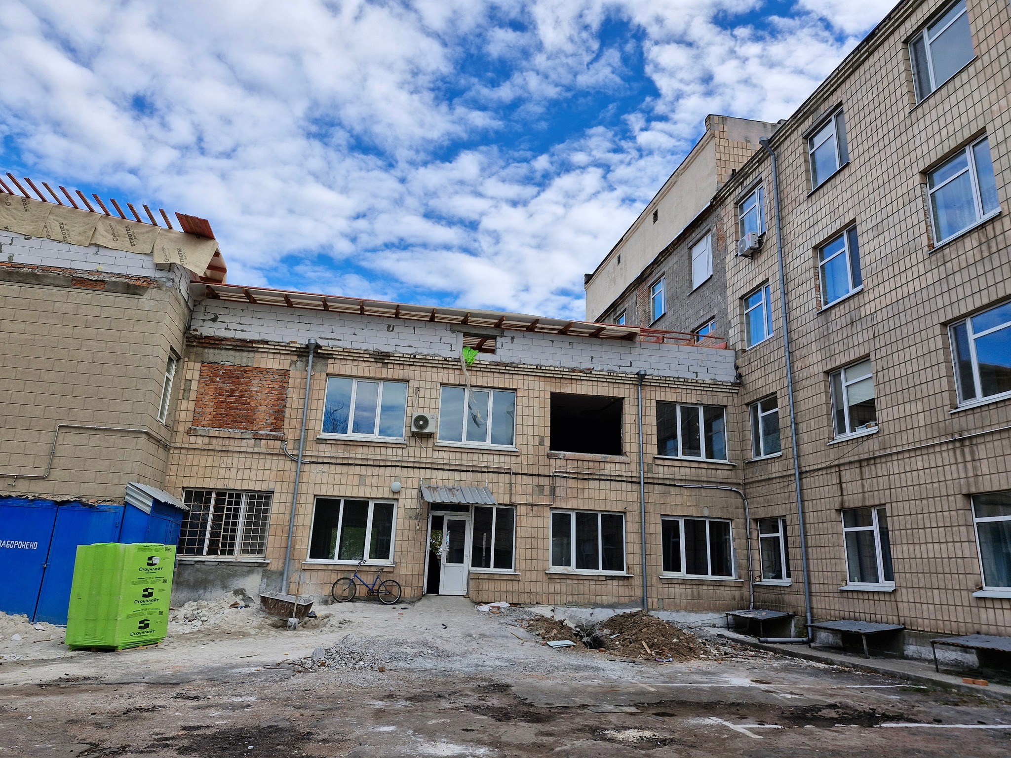 В мiстi на Кiровоградщинi перебудують та вдосконалять лiкарню