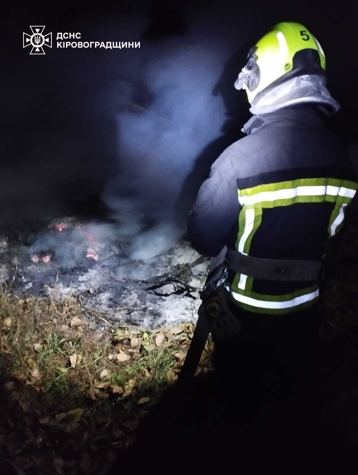 Шість пожеж гасили рятувальники Кіровоградщини протягом доби