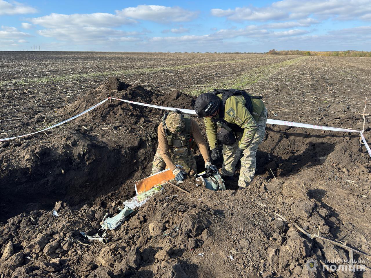 На Кіровоградщині знешкодили касетну бойову частину ворожої ракети