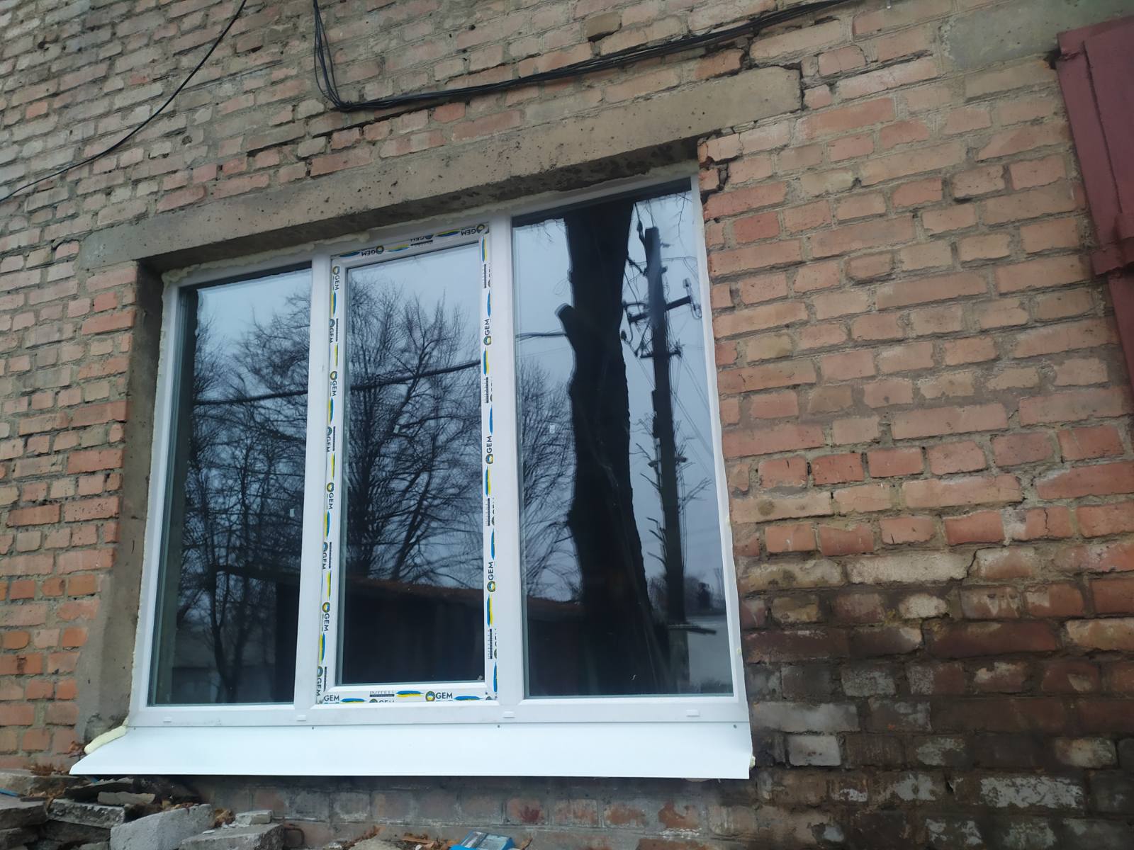 В лiкарнi на Кiровоградщинi встановили пiвсотнi нових вiкон