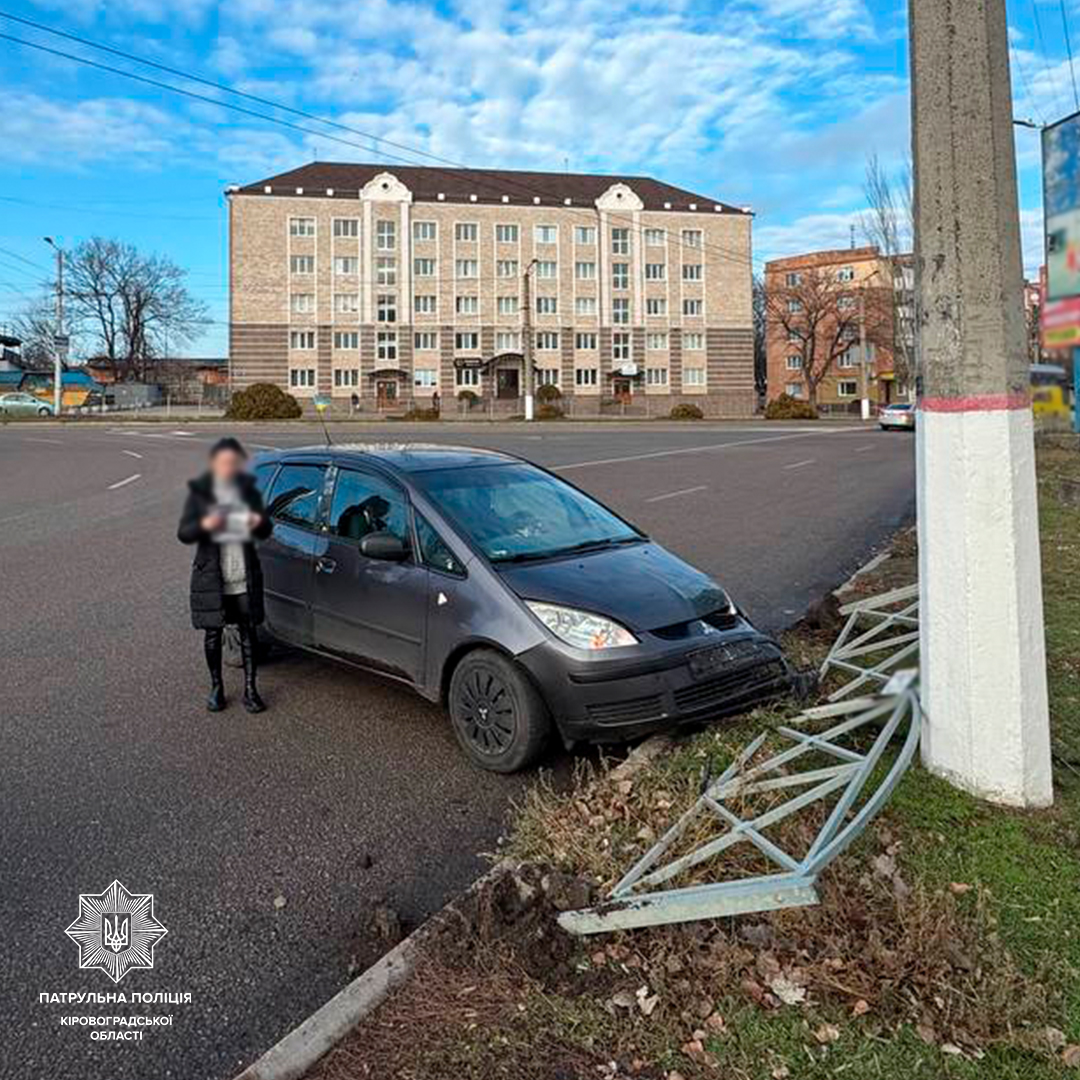 На перехрестi в Кропивницькому сталася ДТП