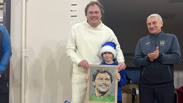 Юні кропивницькі спортсмени зустрілися з легендою українського футболу