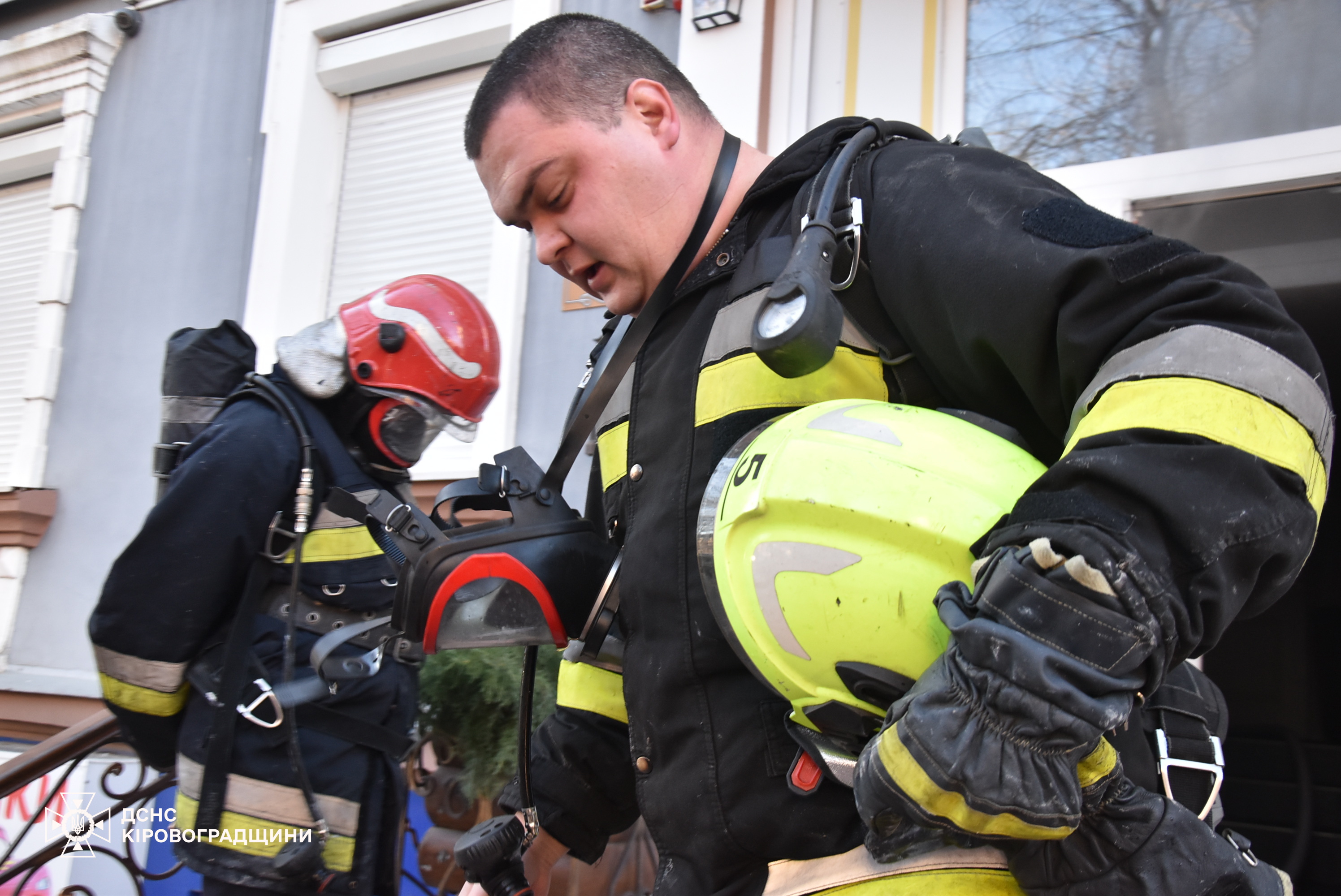 У центрі Кропивницького сталася пожежа