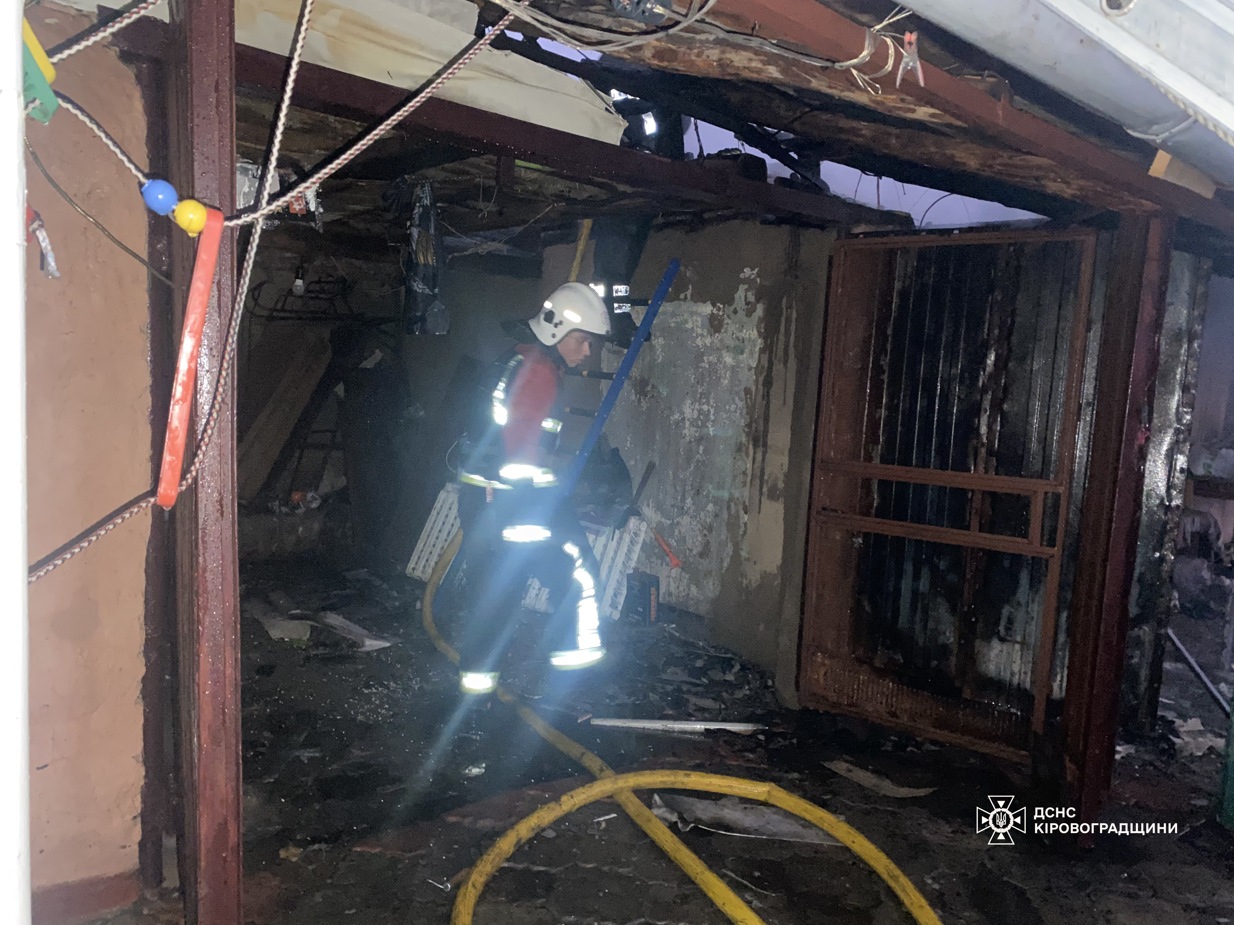 На Кіровоградщині у двох будинках сталися пожежі