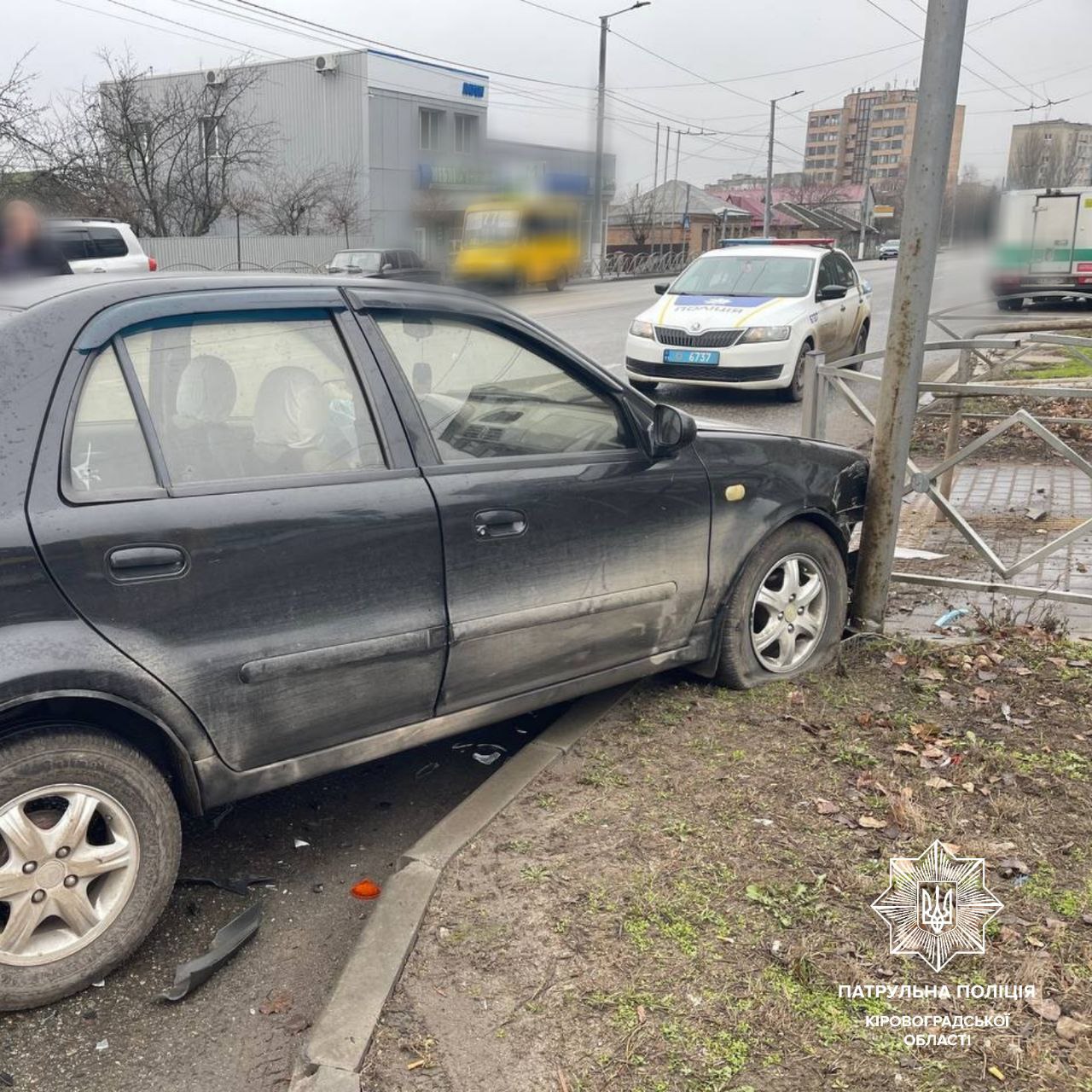 На перехрестi в Кропивницькому сталася ДТП