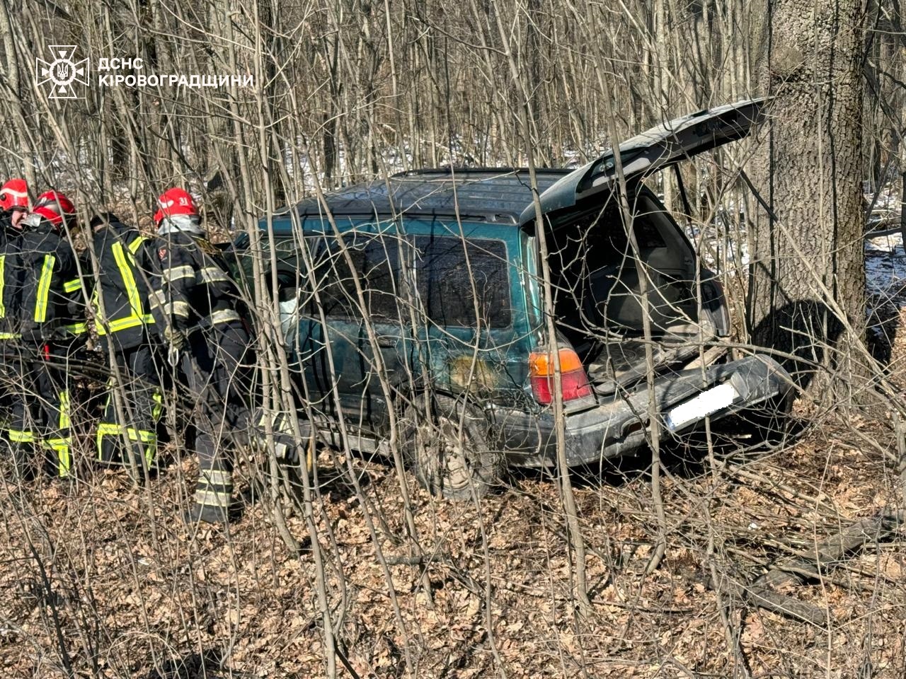 В ДТП на Кiровоградщинi постраждало двоє людей