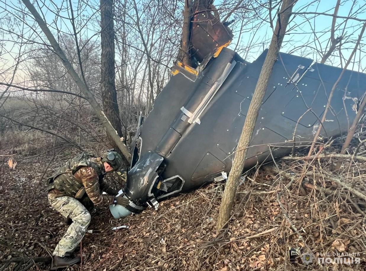 Вибухотехніки поліції Кіровоградщини знешкодили бойову частину шахеда