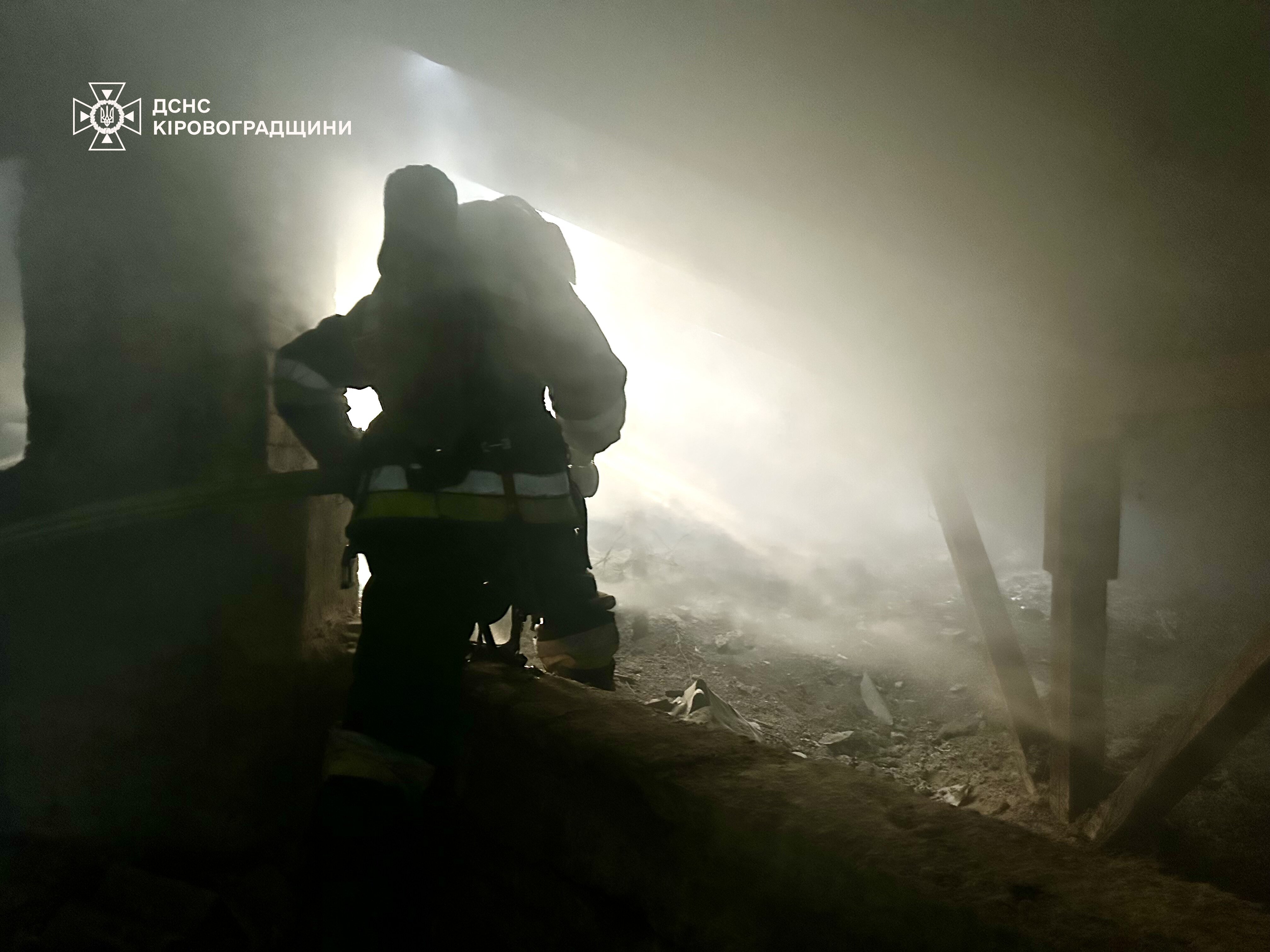 Тiло чоловiка виявили рятувальники Кiровоградщини