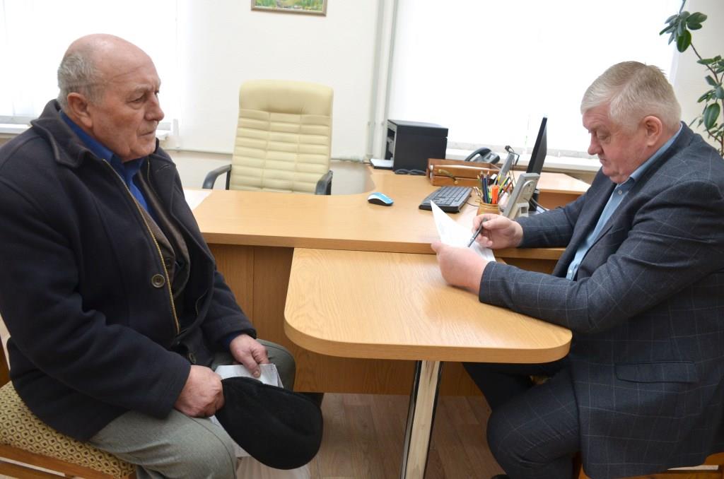 Юрій Дрозд провів особистий прийом жителів Кіровоградщини