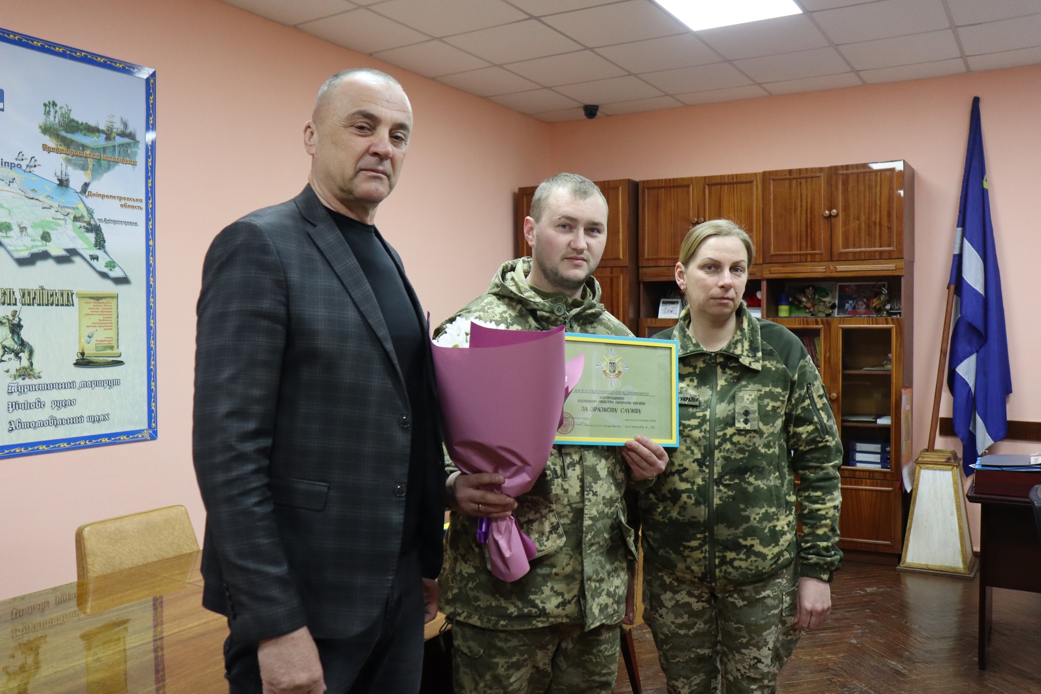 Воїн з Кіровоградщини отримав відзнаку Мiнiстерства оборони України