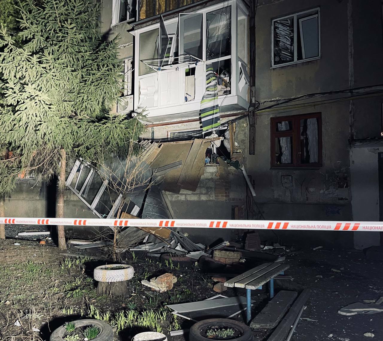 Через масовану ворожу атаку, в Кропивницькому постраждали люди