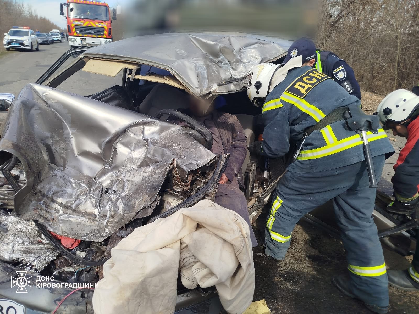 На Кіровоградщині у ДТП постраждав чоловік