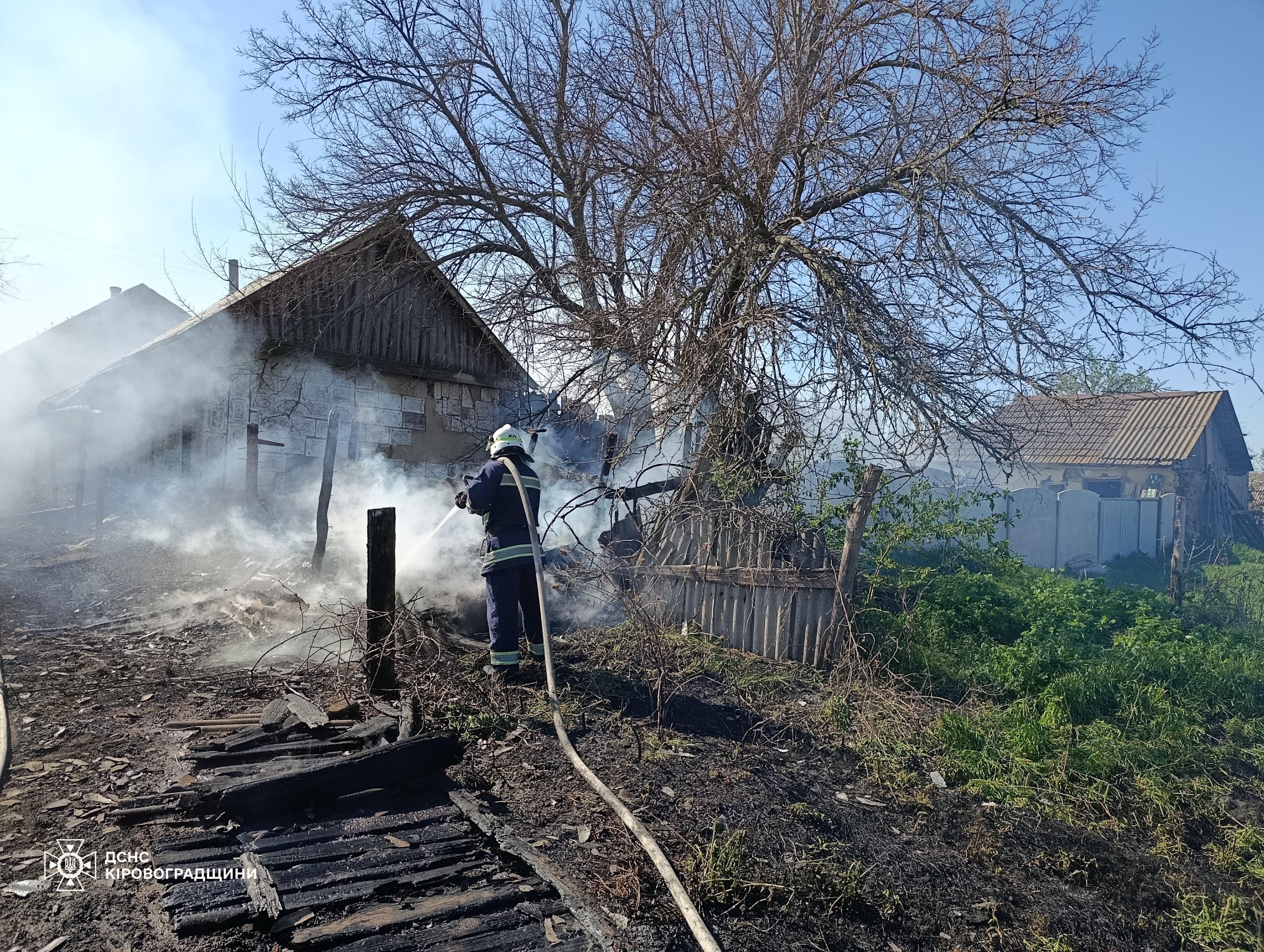 П’ять пожеж сталося у Великдень на Кіровоградщині