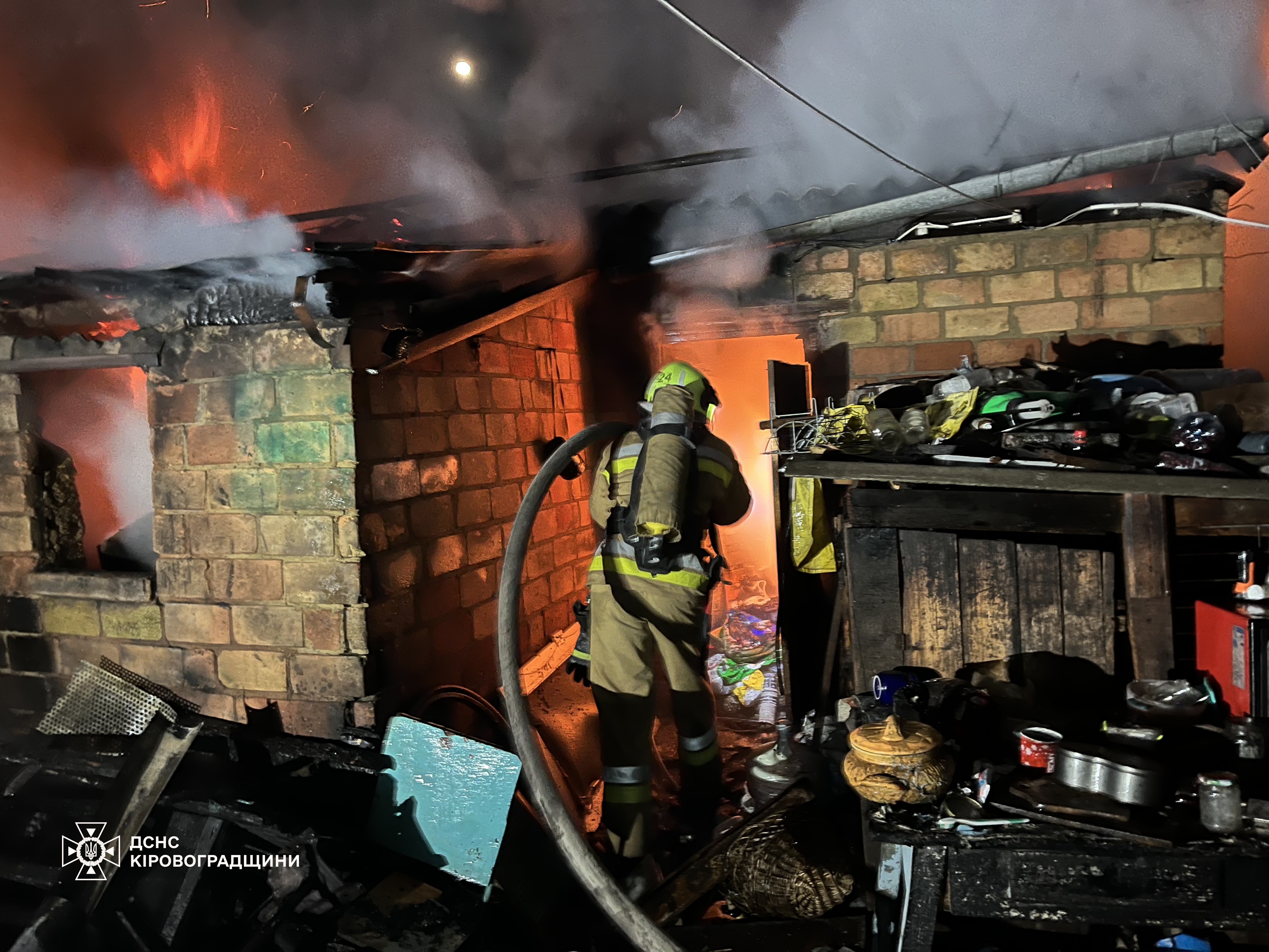 На Кіровоградщині вогонь забрав ще одне життя