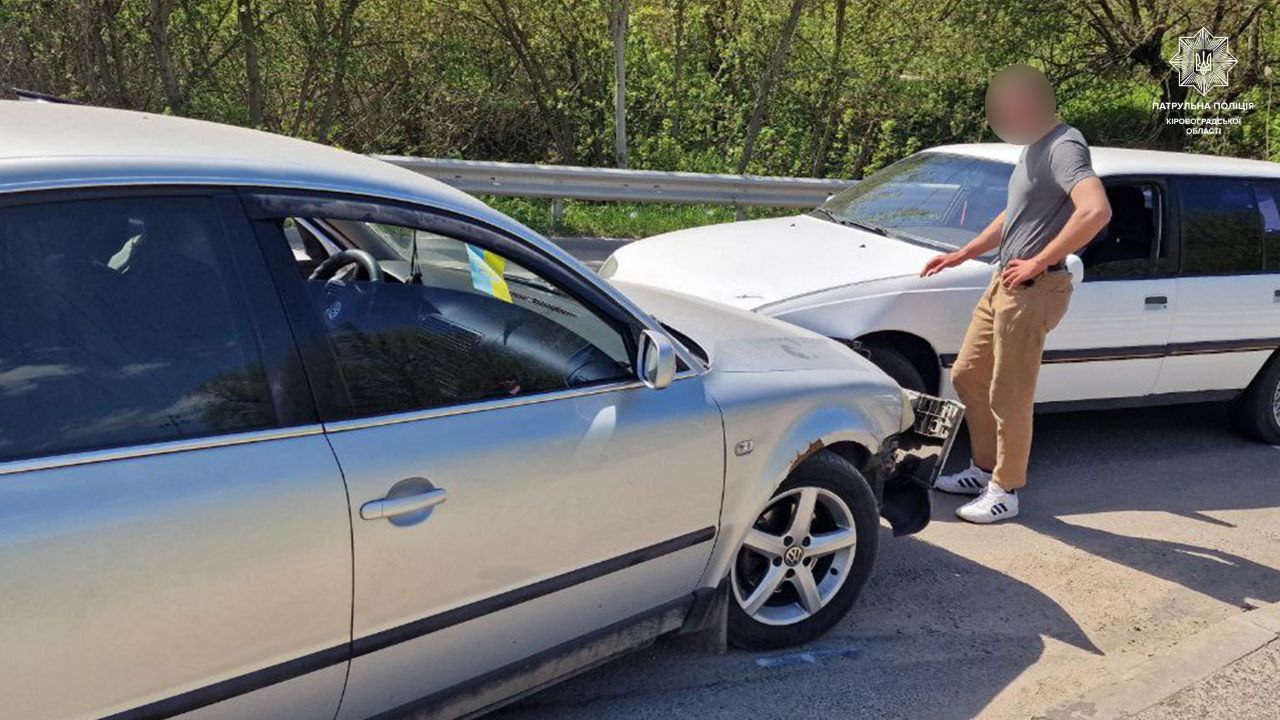ДТП у Кропивницькому: водiї не мали страхового полiса