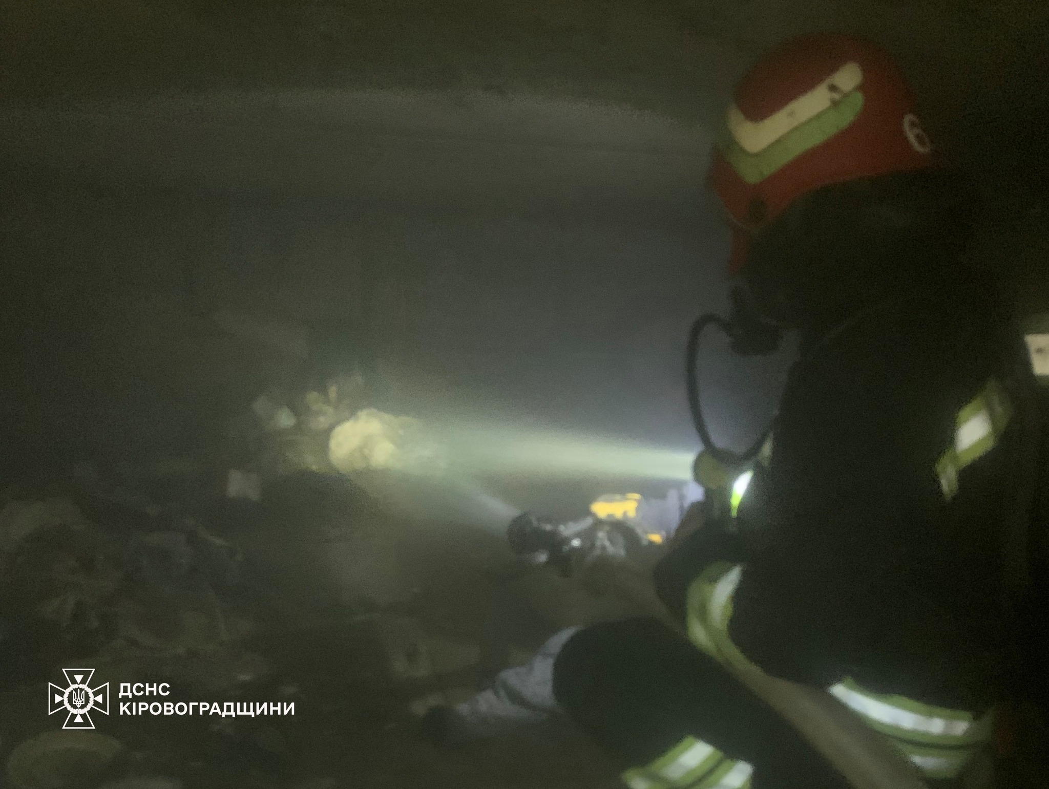 Жительку Кiровоградщини врятували пiд час гасiння пожежi