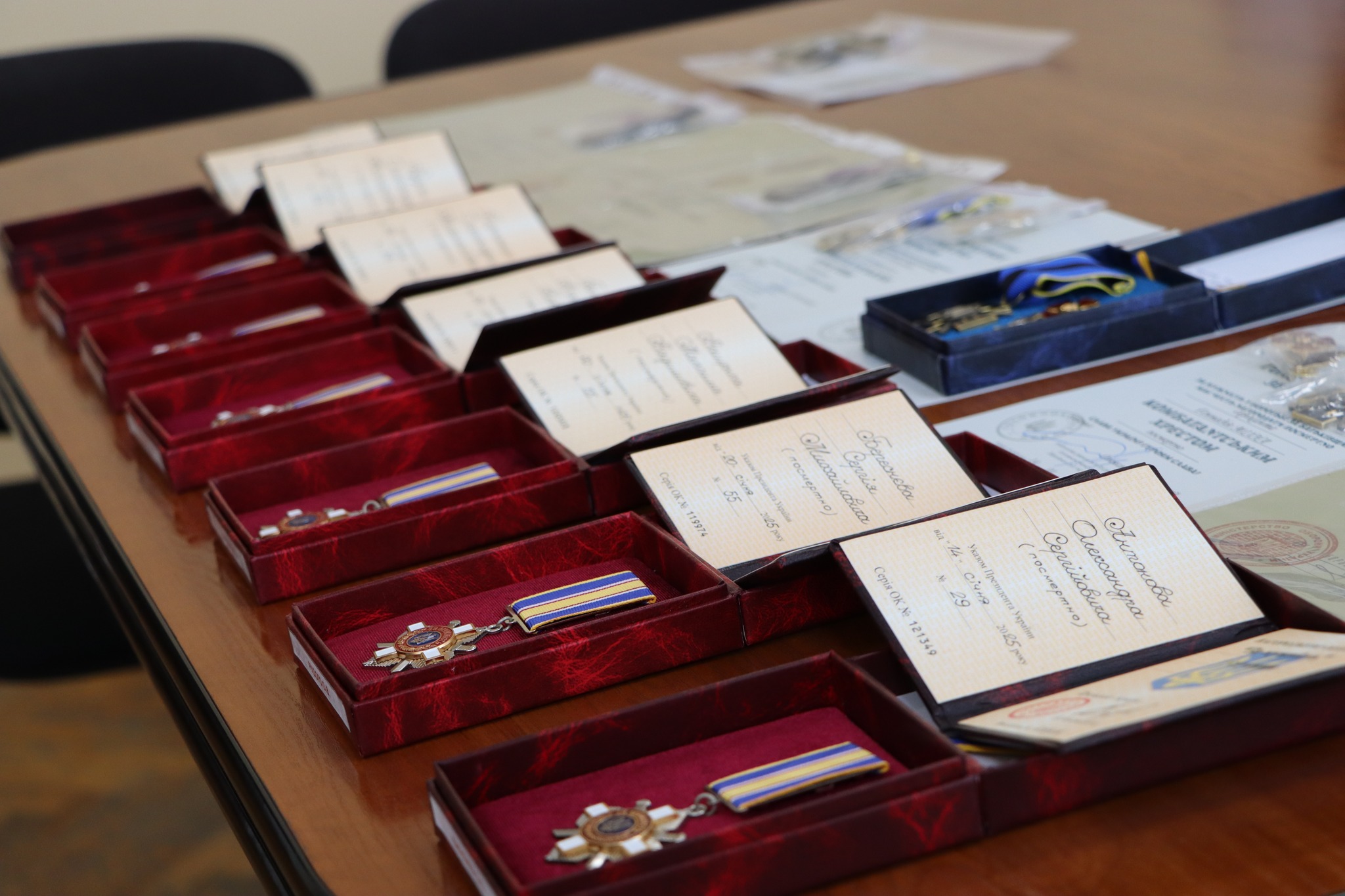 На Кіровоградщині вручили нагороди родинам загиблих Героїв