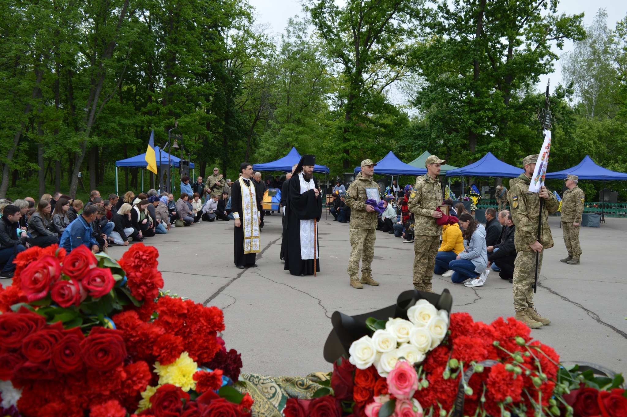 У Кропивницькому провели в останню дорогу полеглих Героїв