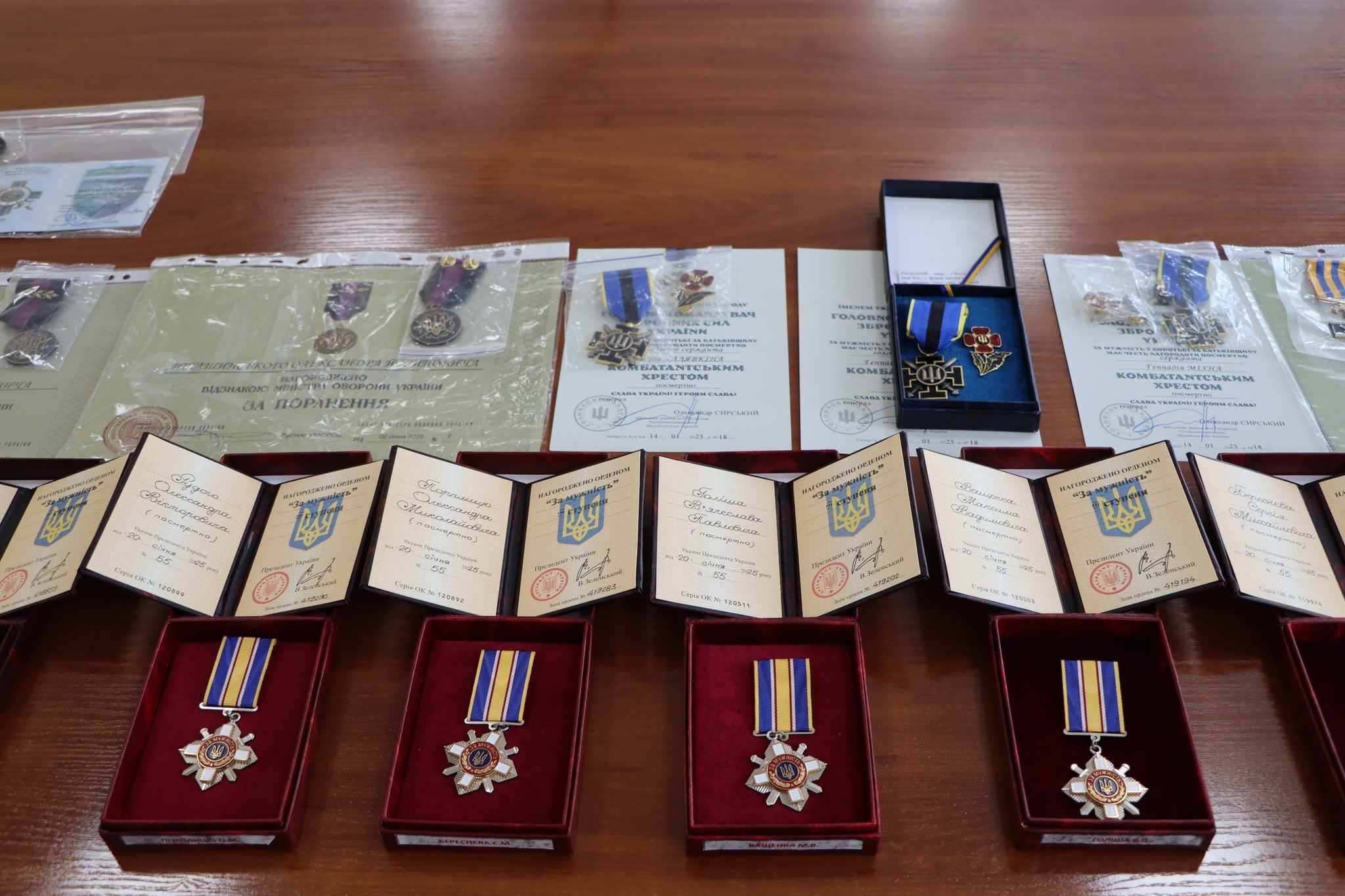 П’ятьох олександрiйцiв вiдзначили за вiрну службу Українi