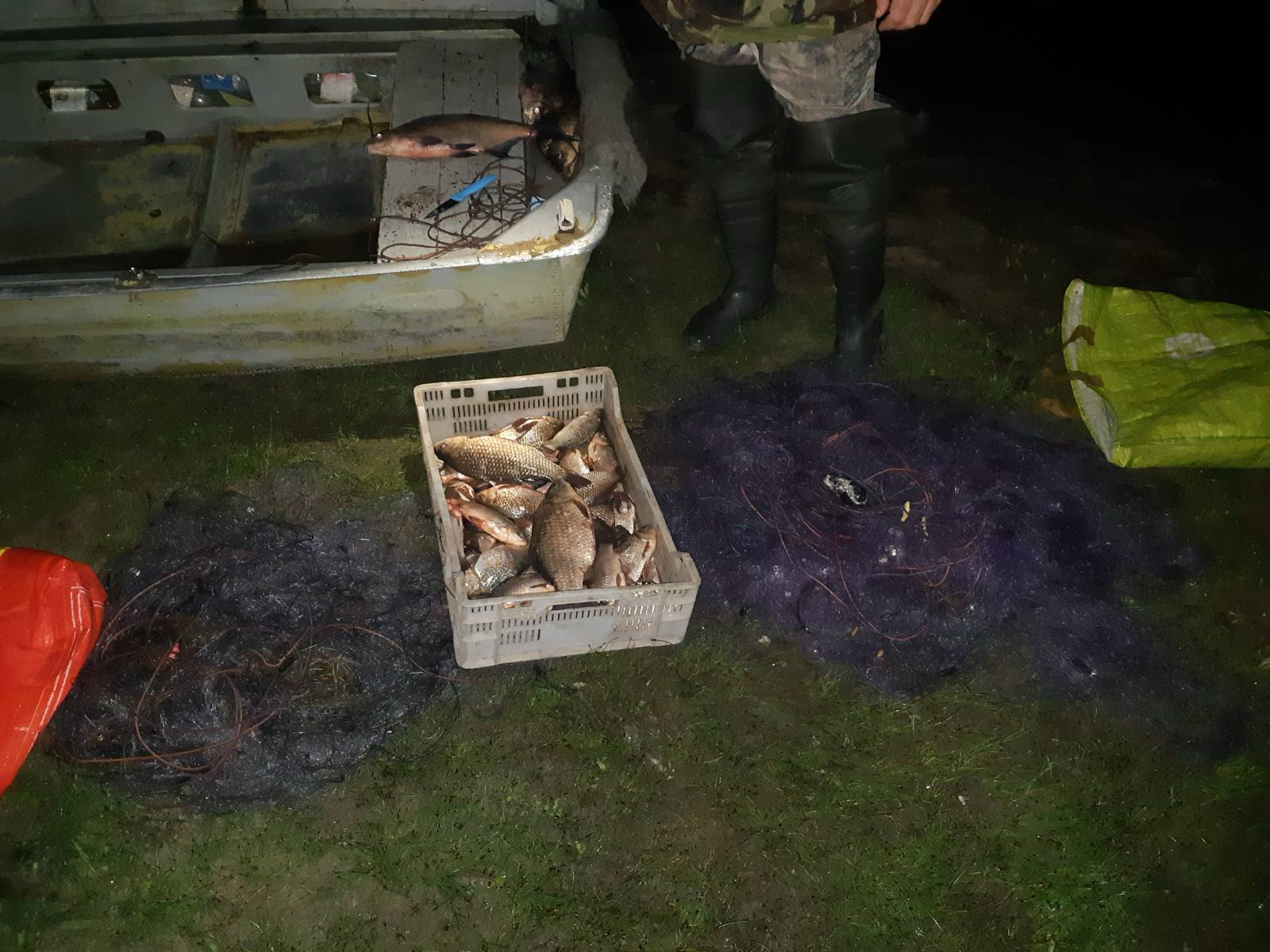 Рибалка-порушник з Кiровоградщини, наловив риби на понад 70 тисяч гривень