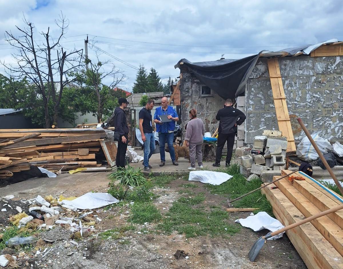 У Кропивницькому на території трьох зруйнованих будинків встановлять модульне житло