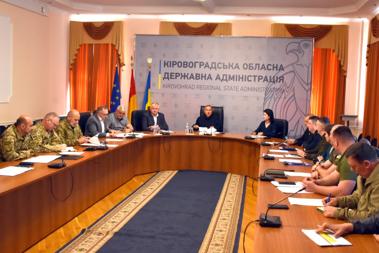 У Кропивницькому відбулося чергове засідання Ради оборони області.