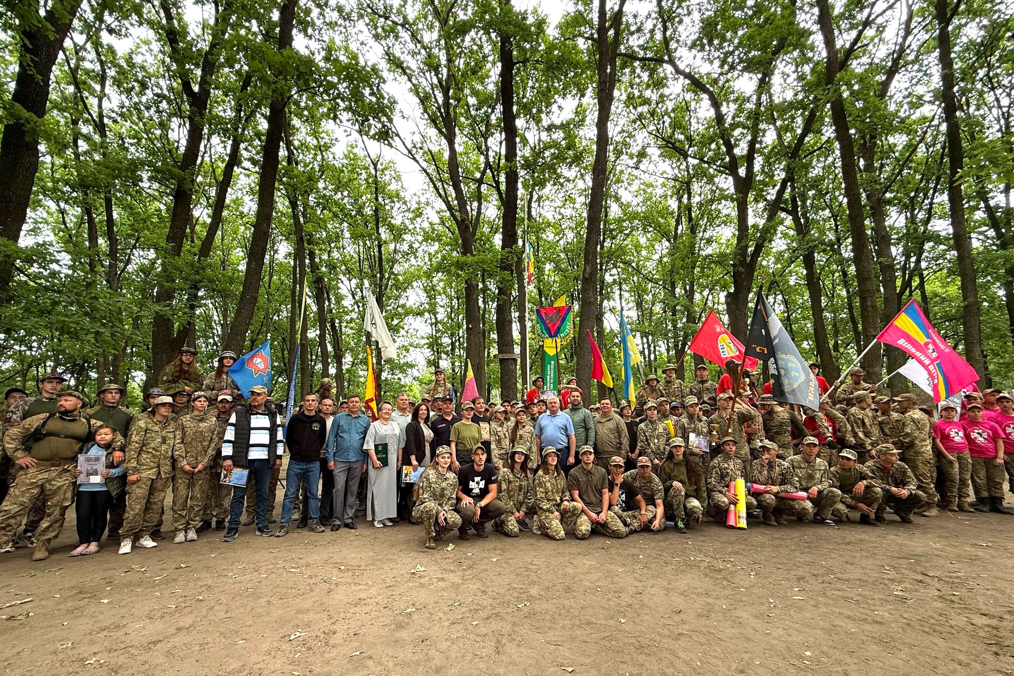 На Кіровоградщині провели обласний етап військово-патріотичної гри “Сокіл”