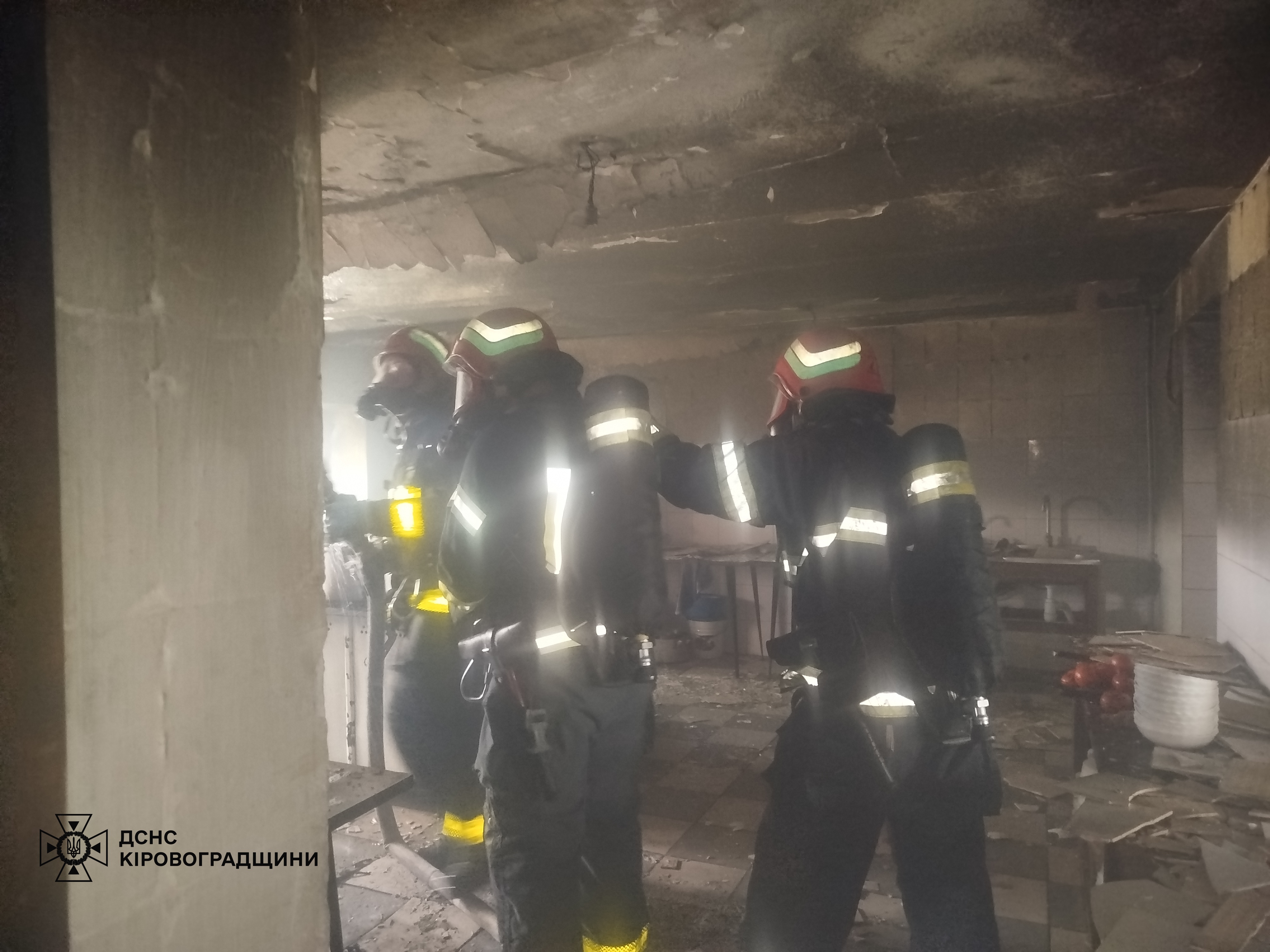 У пожежi на Кiровоградщинi постраждали люди