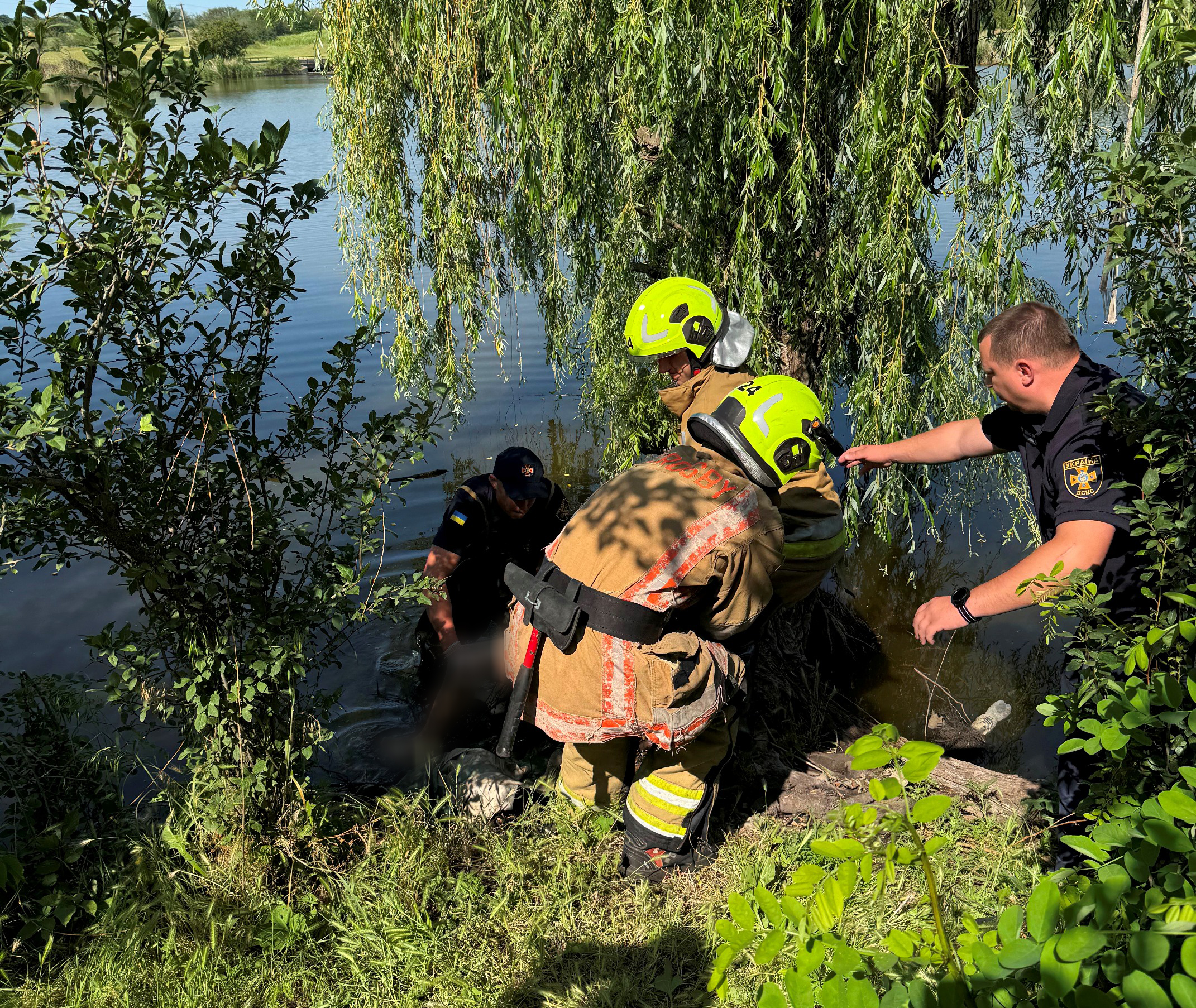 На Кіровоградщині зі ставка витягли тіло потопельниці