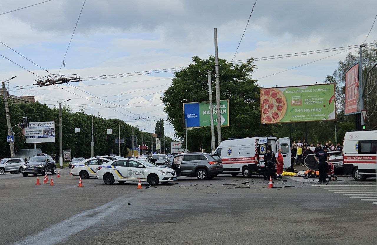 У середмісті Кропивницького сталася смертельна ДТП
