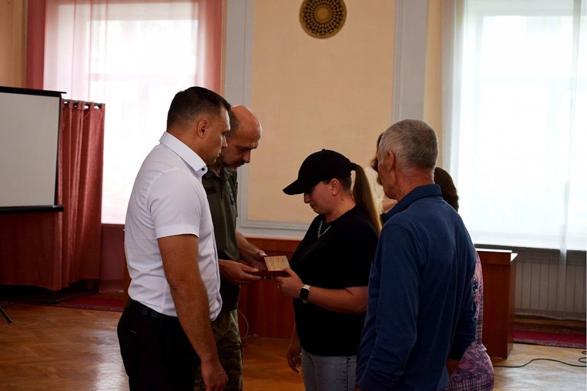 Воїна з Кiровоградщини посмертно нагородили орденом “За мужнiсть”