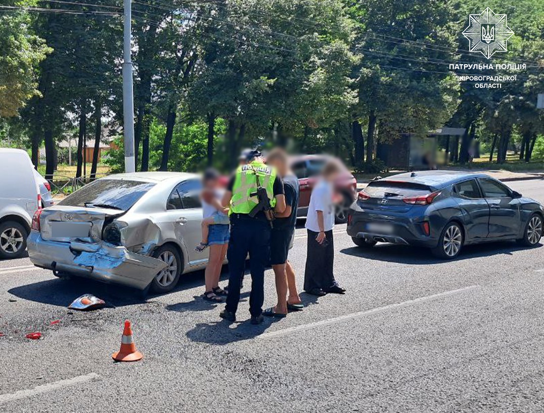 У Кропивницькому водій скоїв ДТП та втік із місця події