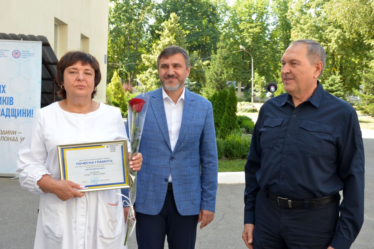 На Кіровоградщині вручили відзнаки працівникам медичної галузі