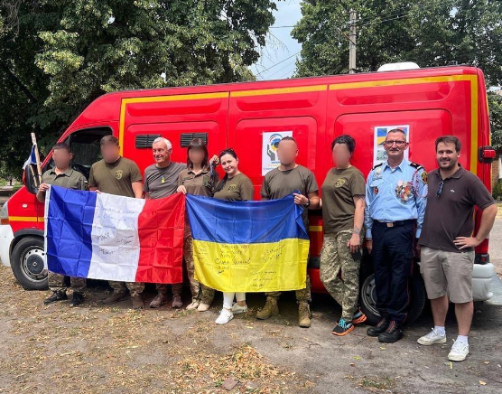 Кропивницький батальйон отримав спецтехніку від французьких волонтерів (ФОТО)