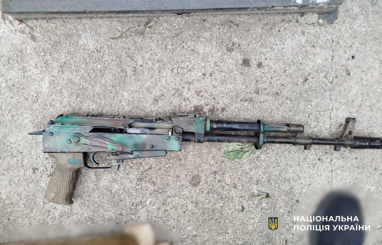 На Кіровоградщині поліцейські вилучили у чоловіка зброю та боєприпаси