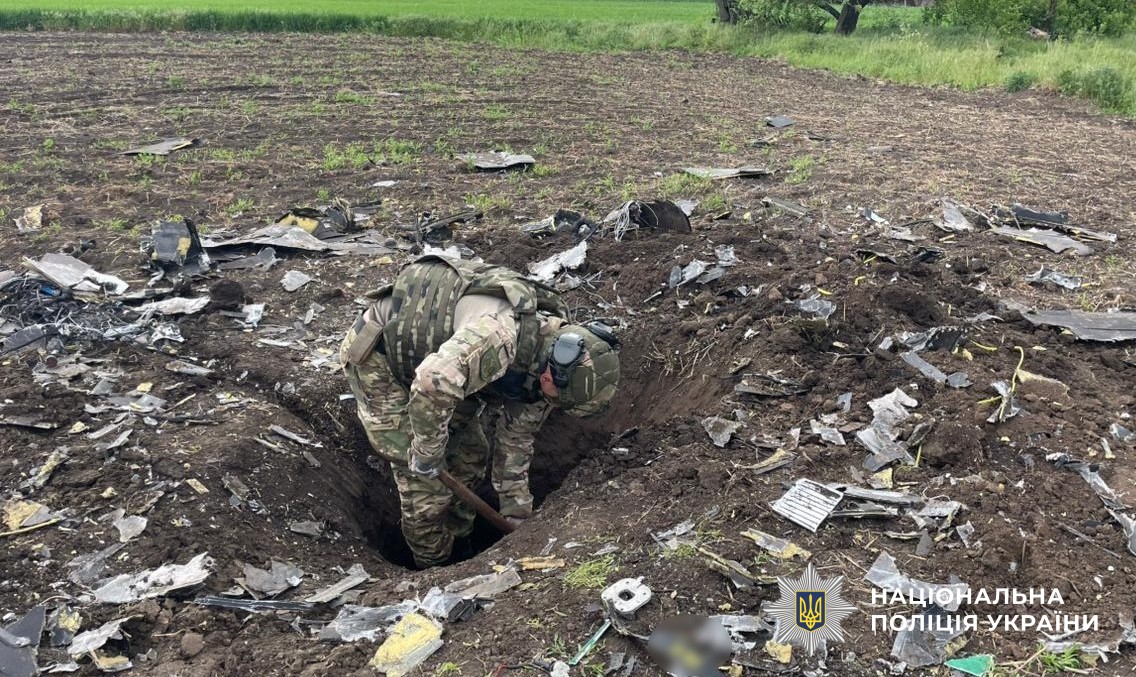 На Кіровоградщині знищили бойову частину ворожого дрона