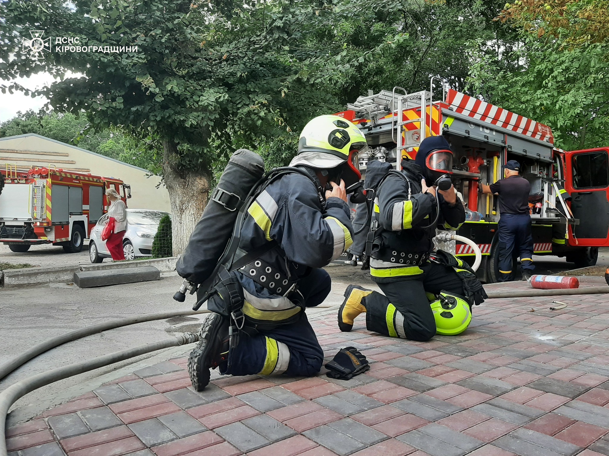 В одному з кропивницьких вишів на пожежі загинули двоє чоловіків