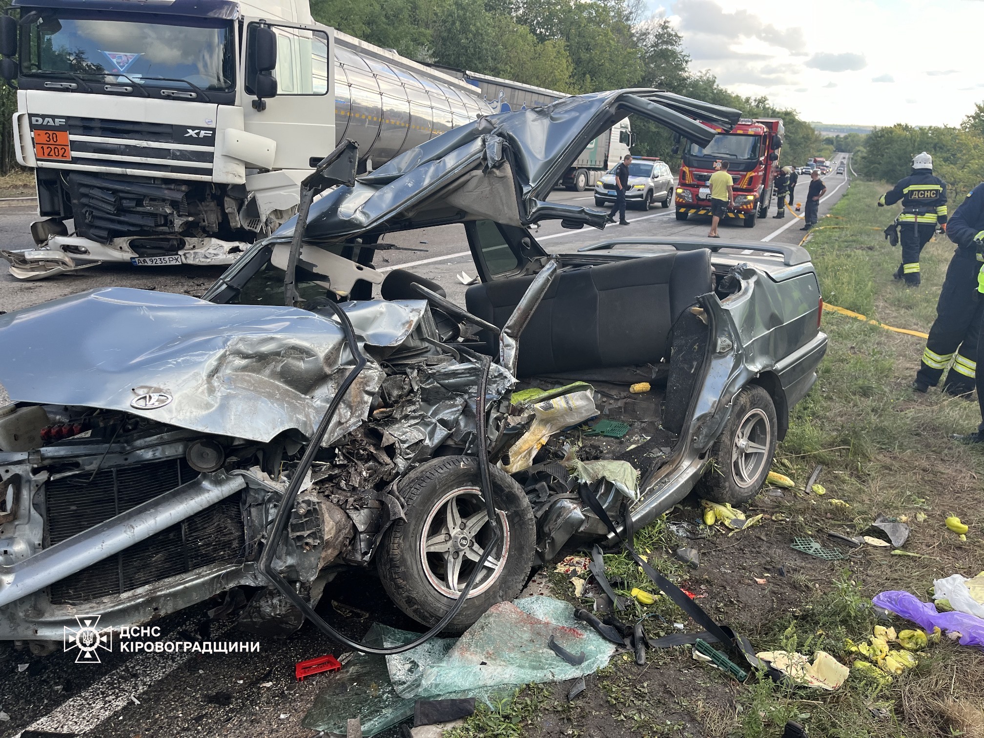 У ДТП на Кіровоградщині загинув чоловік