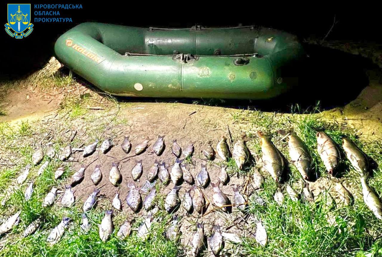 Зловмисник ловив рибу на Кiровоградщинi електрострумом