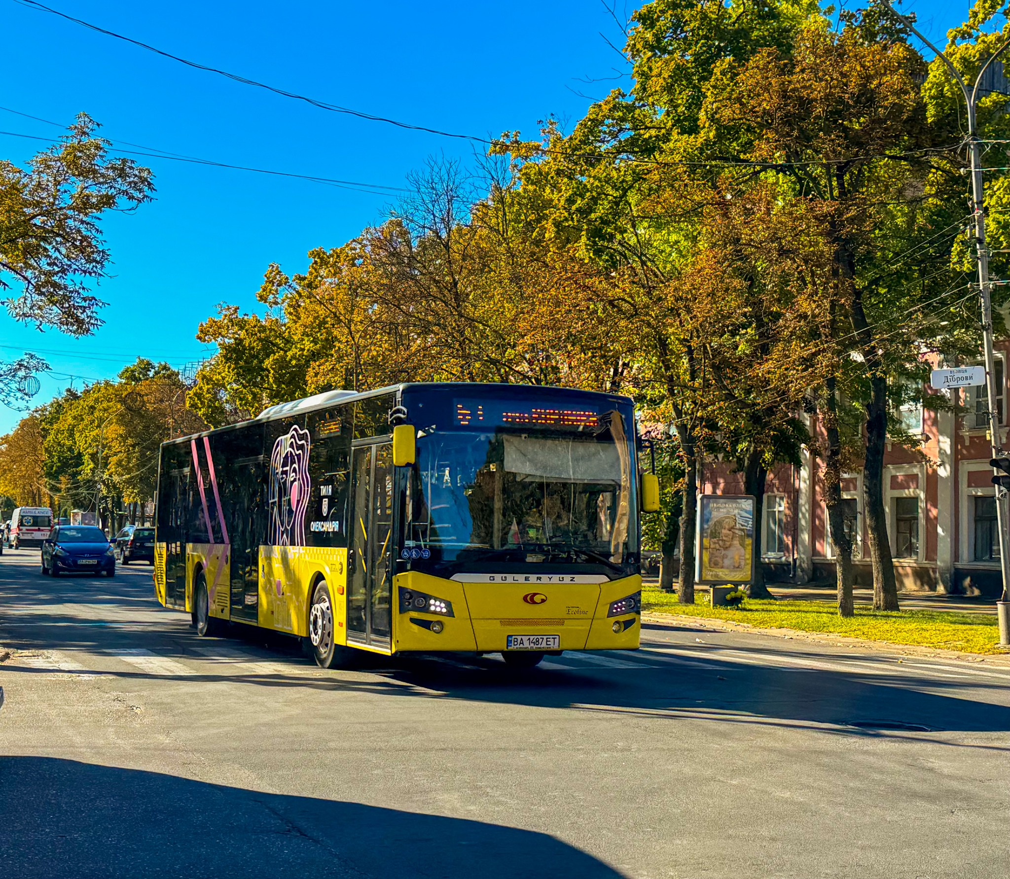 Громадський транспорт в Олександрії переходить на зимовий графік